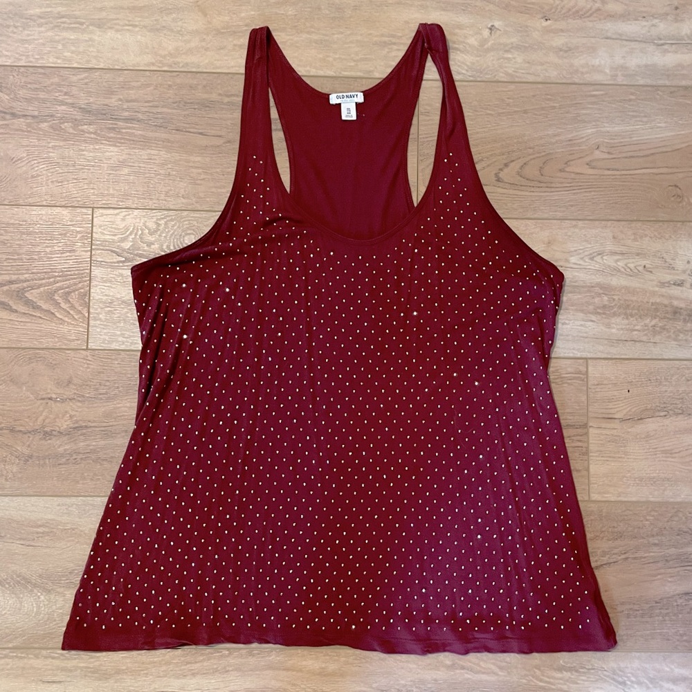 Old Navy studded tank size XXL